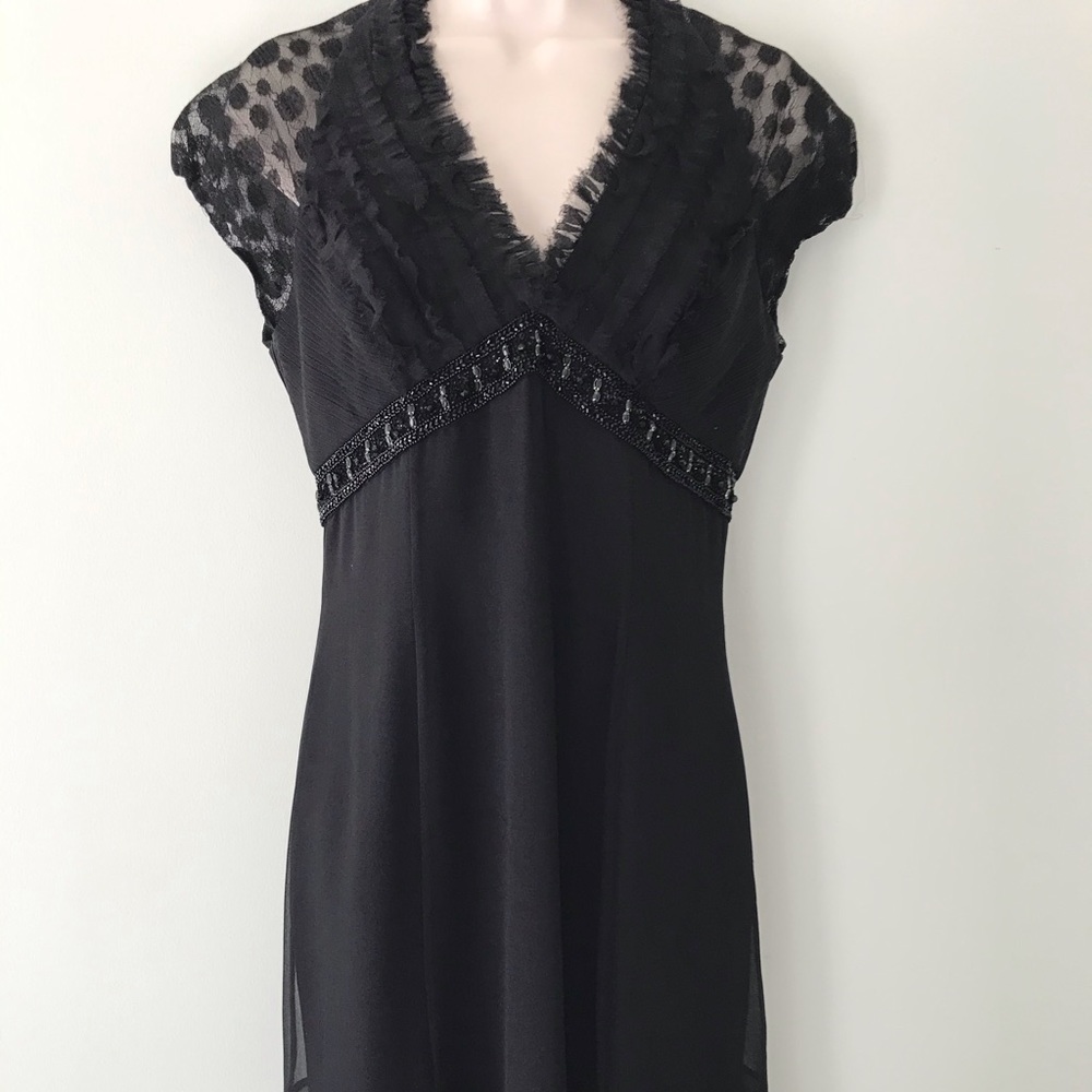 Badgley Mischka black dress